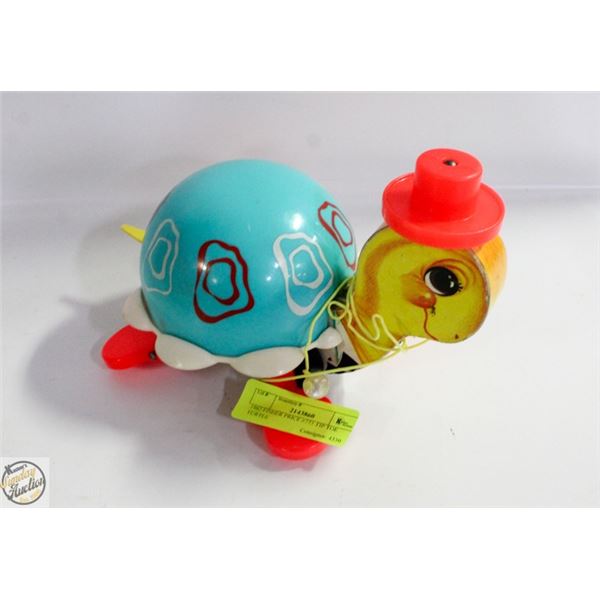 1962 FISHER PRICE #773 TIP TOE TURTLE
