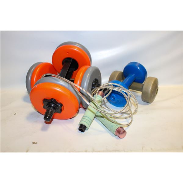 EA ACTIVE 2 HAND WEIGHTS, PUR ATHLETIC