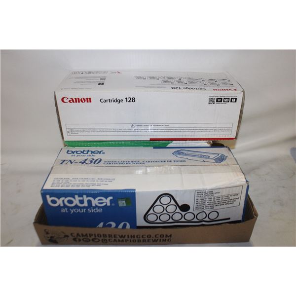 VARIOUS UNOPENED TONER CARTRIDGES