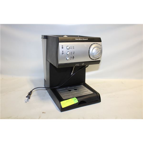 HAMILTON BEACH EXPRESSO MACHINE