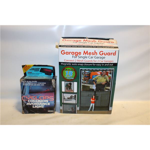 GARAGE MESH GUARD AND CYCLOPS COLLISION