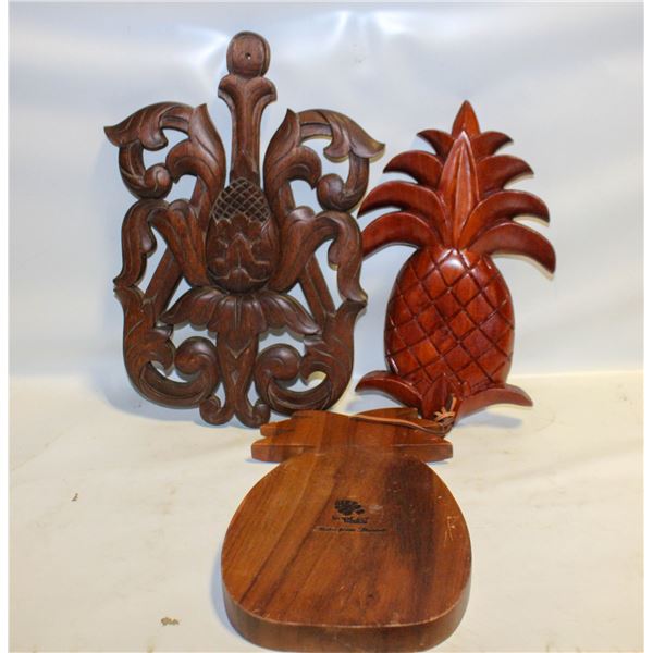 DECORATIVE CARVED WALL ART HAWAII