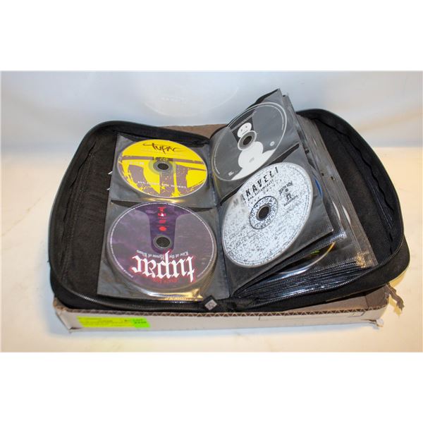 LOT OF OVER 60 HIP HOP MUSIC CD'S VARIOUS ARTISTS