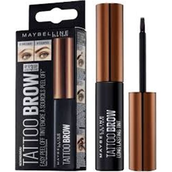 3 X 4.9ML MAYBELLINE NEW YORK BROW TATOO TINT BROW