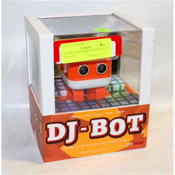 NEW PINK DJ DANCING BLUETOOTH SPEAKER