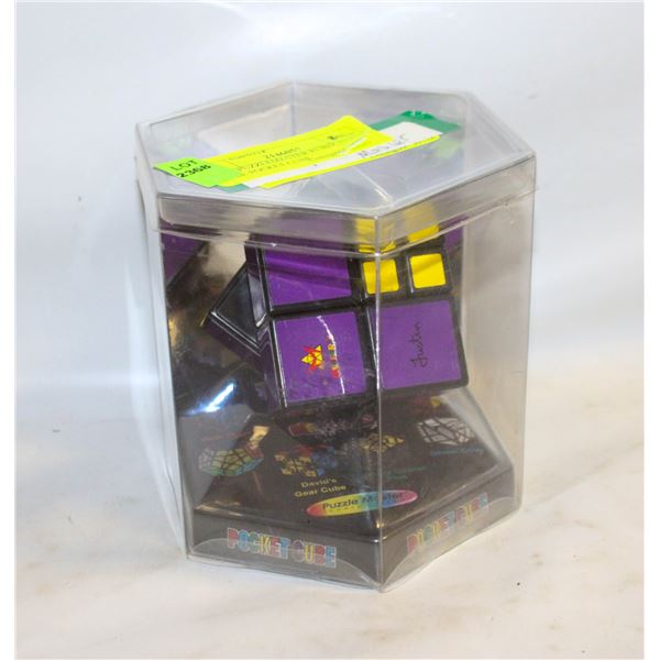 NEW PUZZLEMASTER RUBIX STYLE CUBE POCKET CUBE