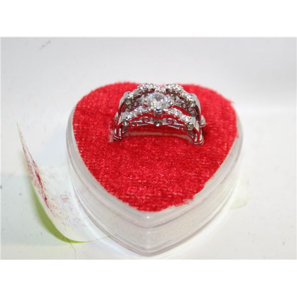 NEW 2PCS/SET RING SET SZ7