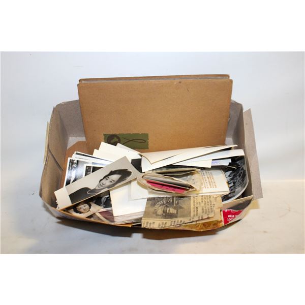 ANTIQUE & VINTAGE PICTURES IN BOX