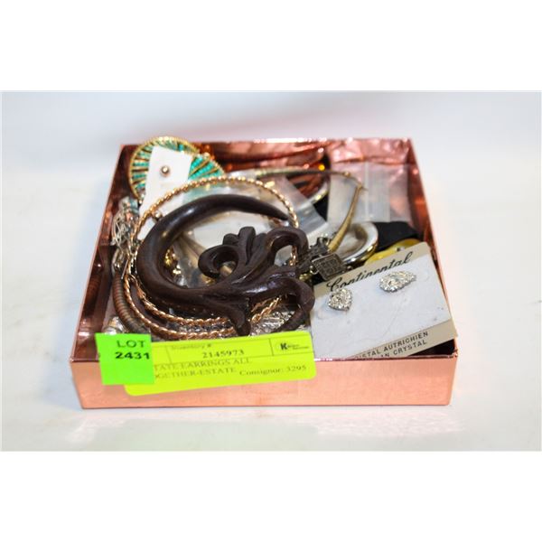 ESTATE EARRINGS ALL TOGETHER-ESTATE