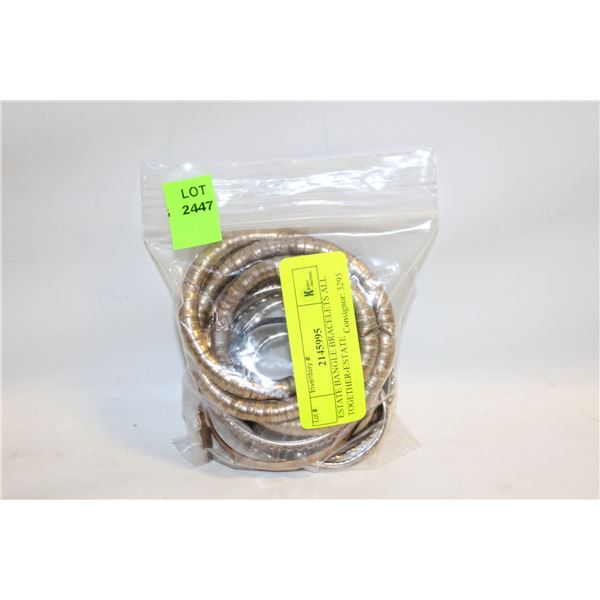 ESTATE BANGLE BRACELETS ALL TOGETHER-ESTATE