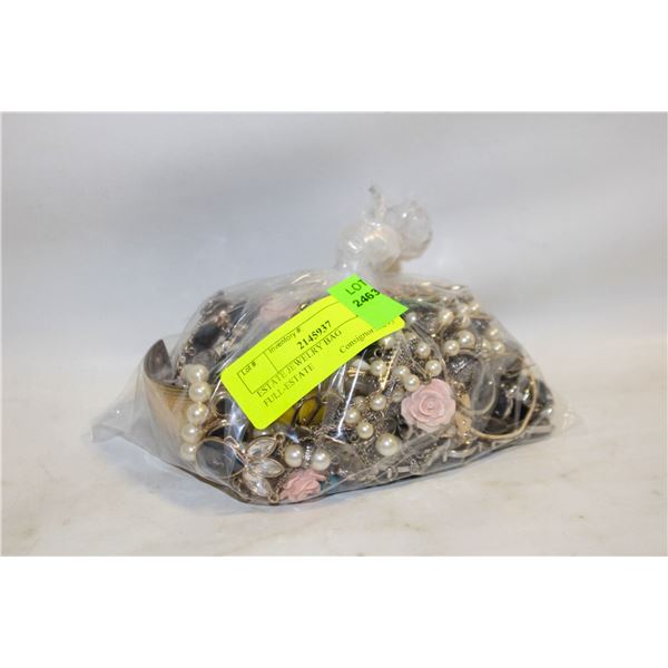 ESTATE JEWELRY BAG FULL-ESTATE