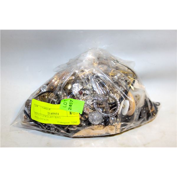 ESTATE JEWELRY BAG FULL-ESTATE