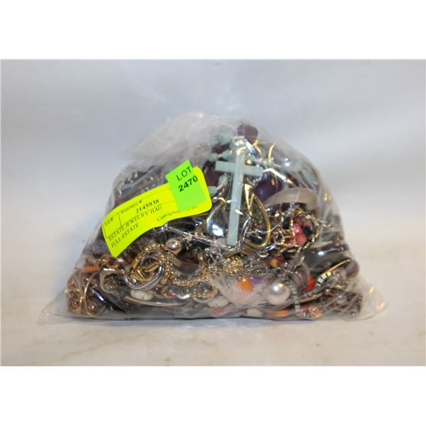 ESTATE JEWELRY BAG FULL-ESTATE