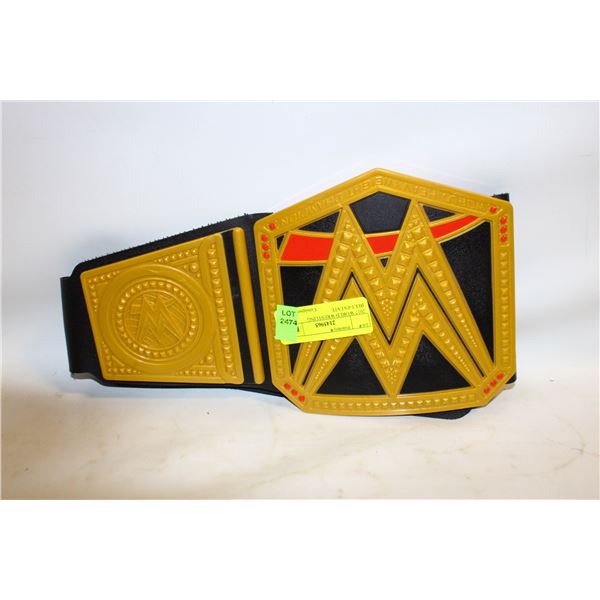 2017 WORLD WRESTLING BELT-ESTATE