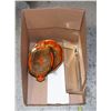 Image 1 : 2 MATCHING DESIGN MADE IN ITALY TRAYS + NEW OUT OF