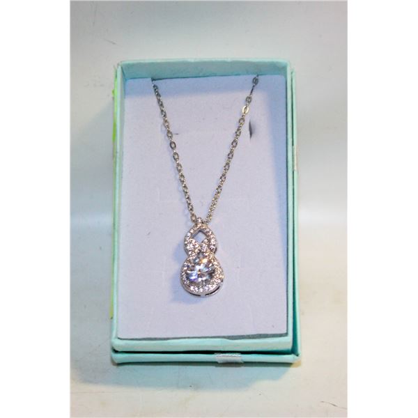 NEW SS 2 CARAT MOISSIANITE 4 PRONG