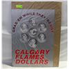 Image 1 : CALGARY FLAMES HOCKEY POSTER