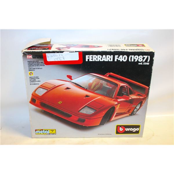 FERRARI 1987 BURAGO ASSEMBLED IN BOX