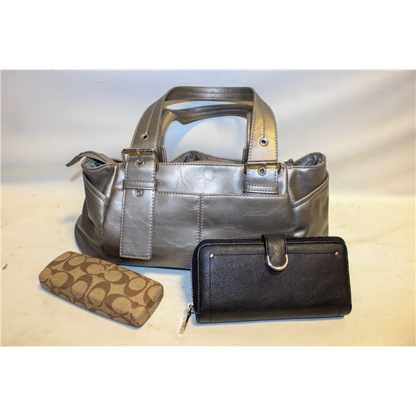 MICHAEL KORS PURSE, COACH EYEGLASS CASE