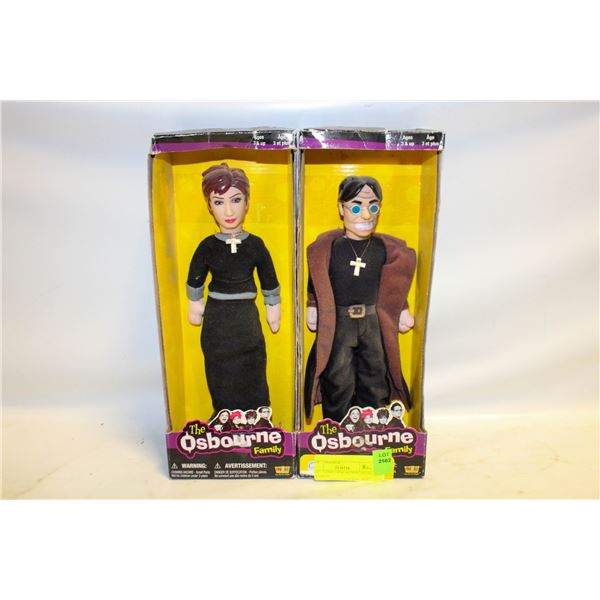OZZY OUSBOURNE ACTION FIGURE + SHARON