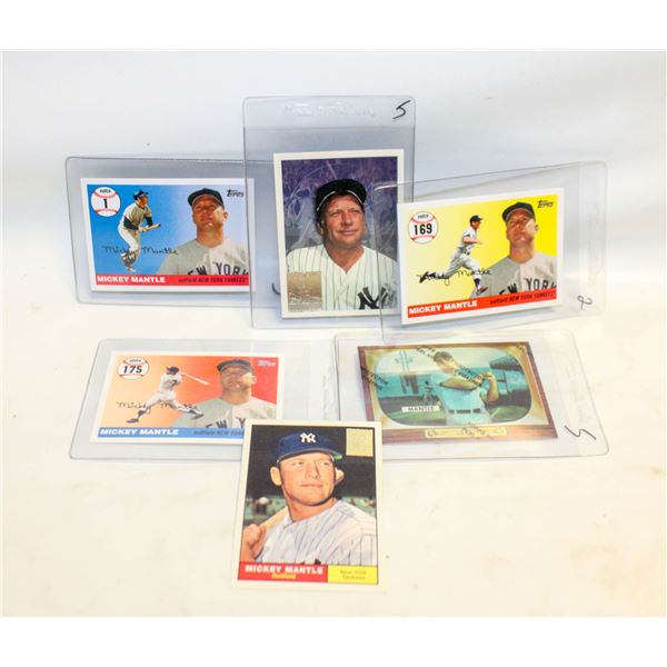 MICKEY MANTLE LOT TOPPS 1996