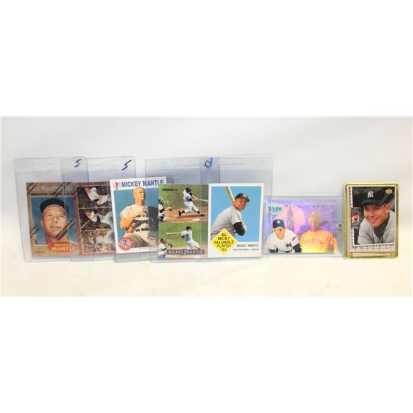 MICKEY MANTLE LOT TOPPS 1992 -1997×7