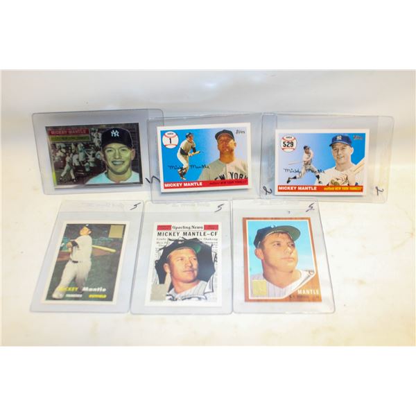 MICKEY MANTLE LOT TOPPS 1996