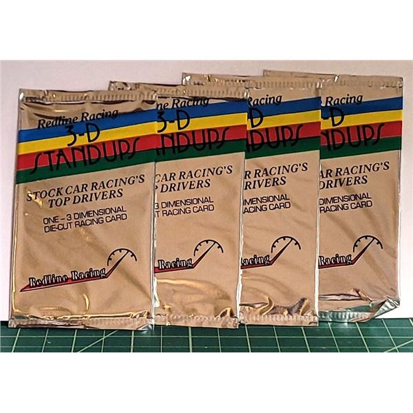 1) LOT OF 4 1982 REDLINE STOCK CAR RACING