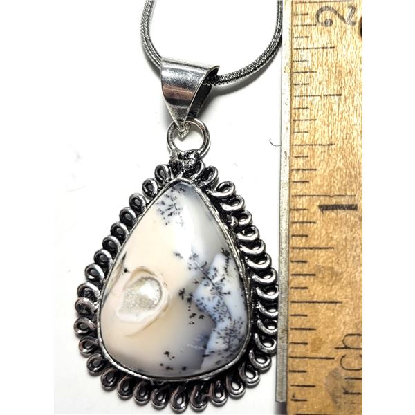 13)  NATURAL TRIANGULAR SHAPED DENDRITE