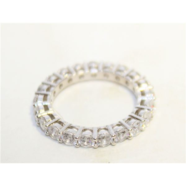 2CT WRAP AROUND MOISSANITE SIZE 5 RING