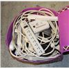 Image 1 : LARGE BUNDLE OF ASSORTED EXT. CORDS &