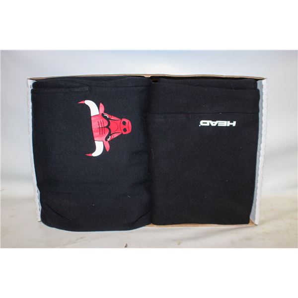 MENS XL HEAD AND CHICAGO BULLS BLACK SWEAT PANTS