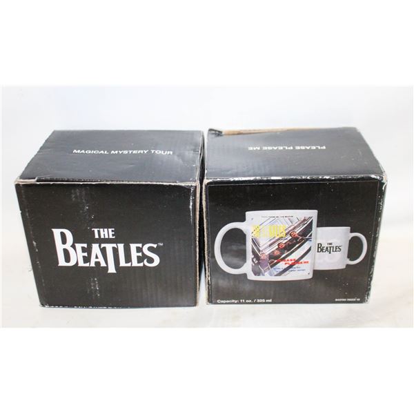 LOT OF TWO BEATLES MUGS 2009 IN BOXES