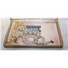 Image 1 : COSTUME PEARL NECKLACE & EARRINGS