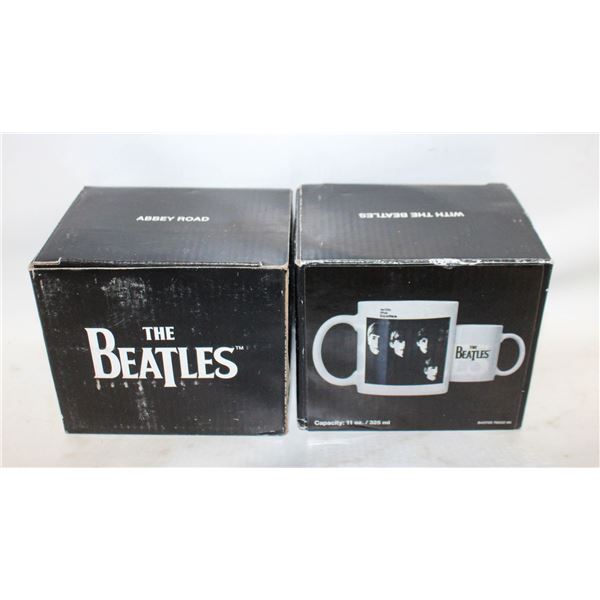 LOT OF TWO BEATLES 2009 MUGS IN BOXES