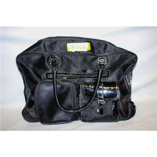 BLACK TOTE BAG PURSE LADIES NCIE