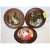 Image 1 : 3 NORMAN ROCKWELL #ED COLLECTOR PLATES