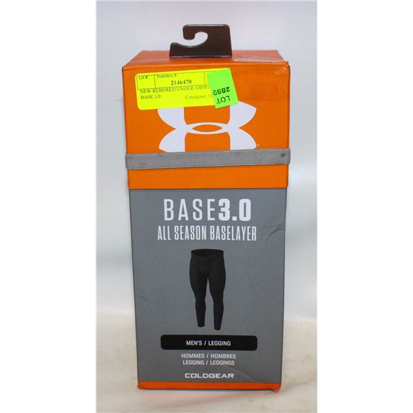NEW REBOXED UNDER ARMOUR BASE 3.0