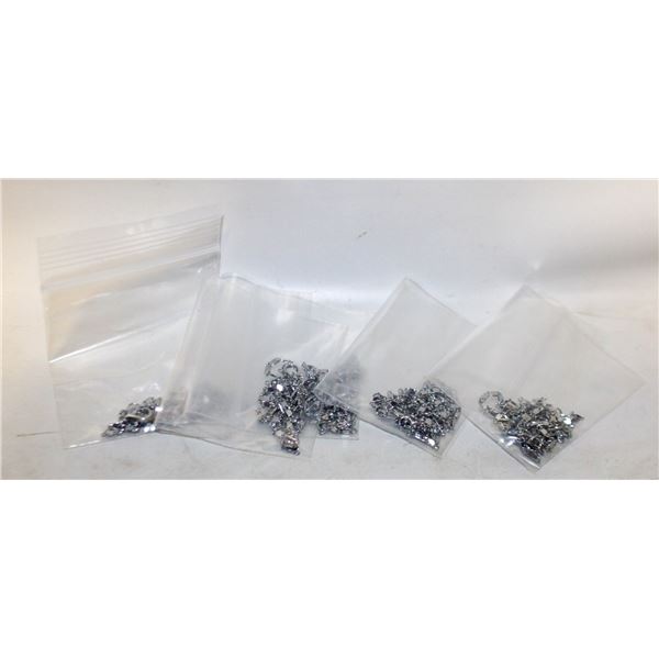 LOT OF 5 925 STAMPED NECKLACES