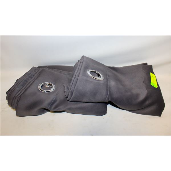 PAIR OF IKEA KILLBORG 57 X 98 CURTAIN PANELS