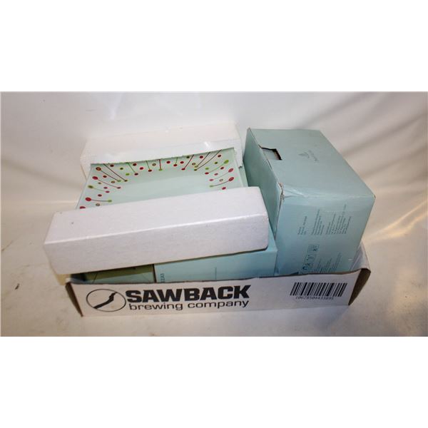 LOT OF PARTYLITE FIGURES & CANDLE HOLDERS