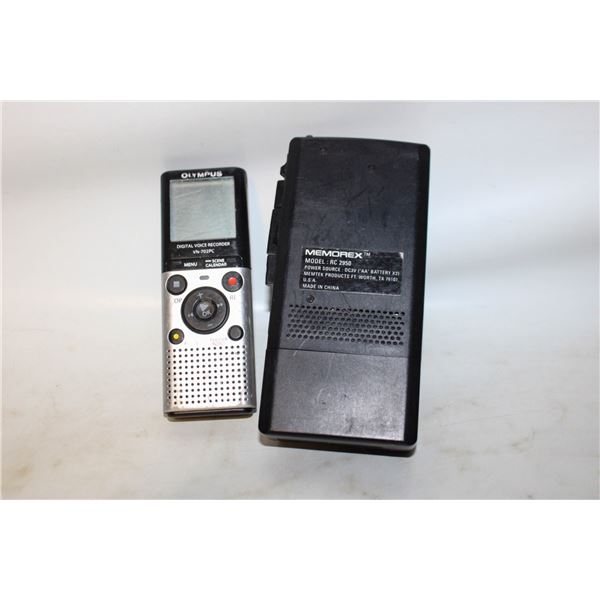 MINI CASSETTE PLUS DIGITAL RECORDERS