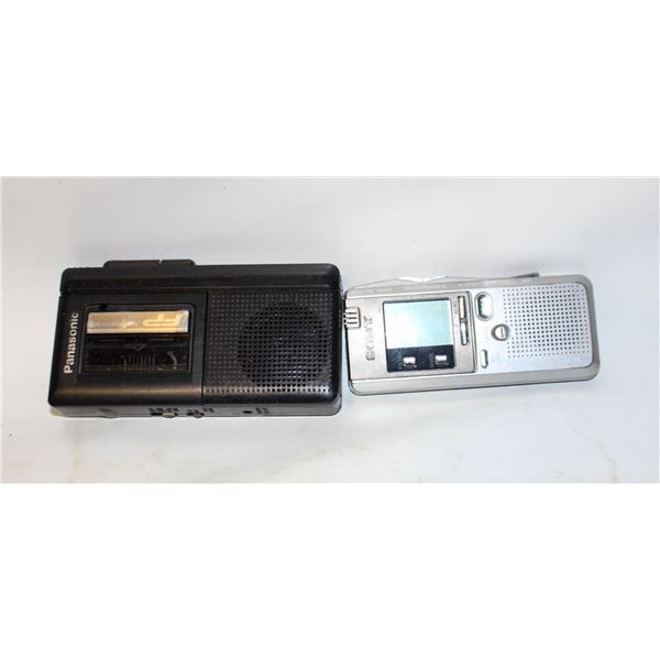 MINI CASSETTE PLUS DIGITAL RECORDERS