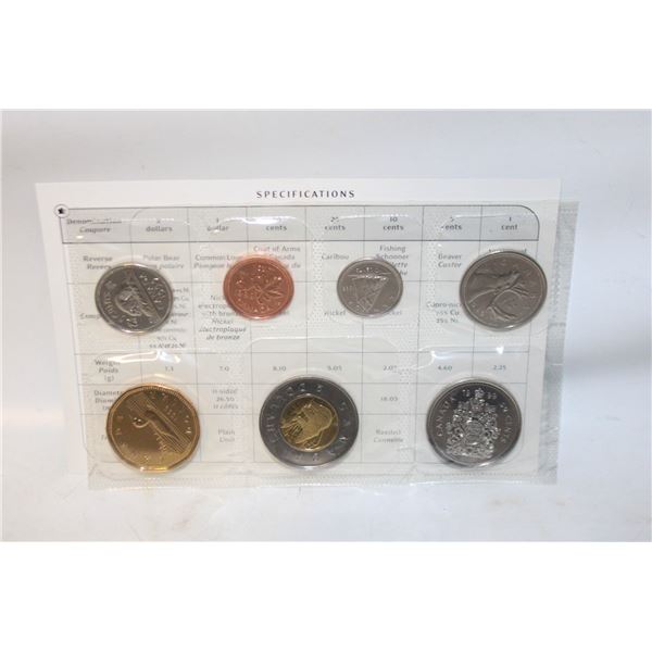 1999 CANADA BRILLIANT UNC RCM COIN SET