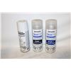 Image 1 : 3PK RUSTOLEUM SPRAY PAINT