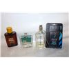 Image 1 : 3 MENS COLOGNES PLUS AXE POCKET SPRAY(2 FULL ONE