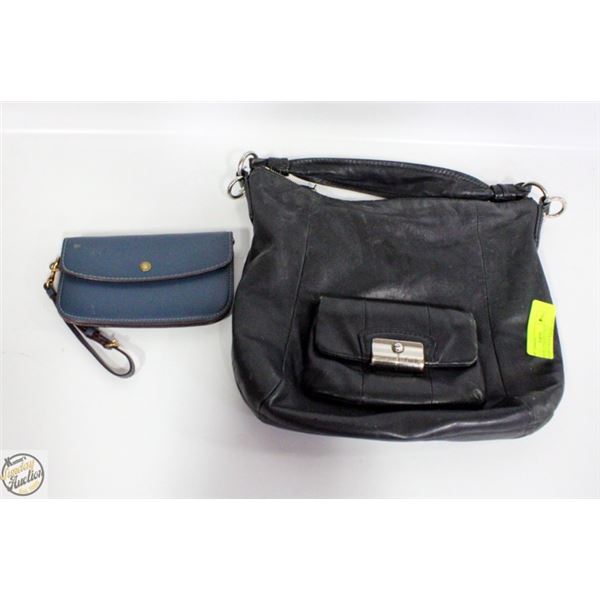 ESTATE AUTHENTIC COACH LEATHER PURSE & WALLET