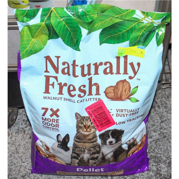 26LBS NATURALLY FRESH WALNUT SHELL CAT LITTER