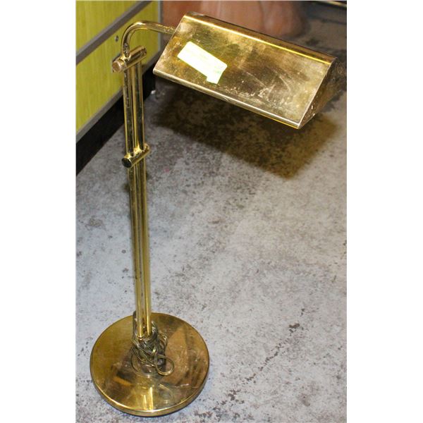 BRASS ADJUSTABLE FLOOR LAMP