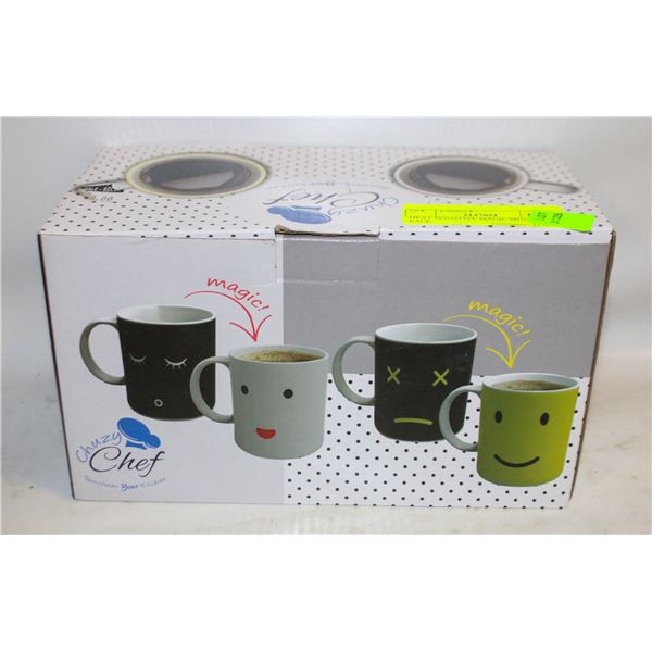 HEAT SENSITIVE MAGIC MUG 2 PACK